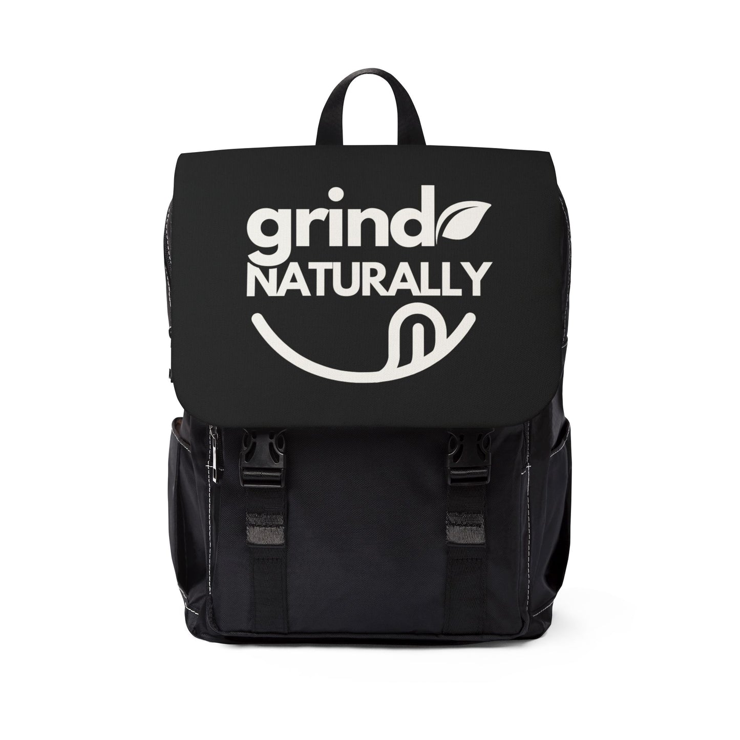 Grind Naturally Unisex Casual Shoulder Backpack