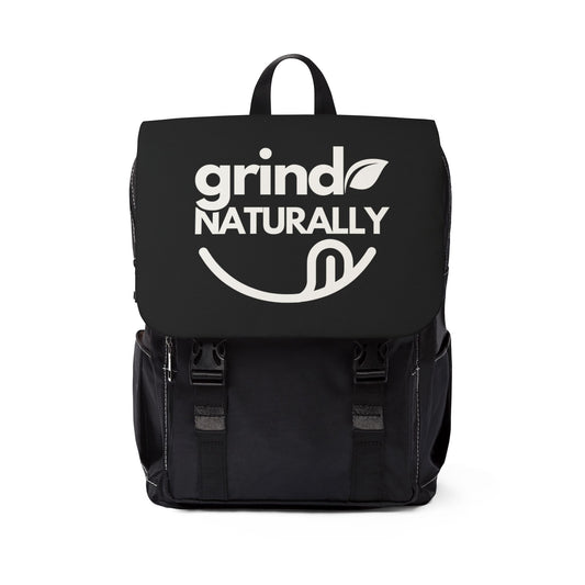 Grind Naturally Unisex Casual Shoulder Backpack