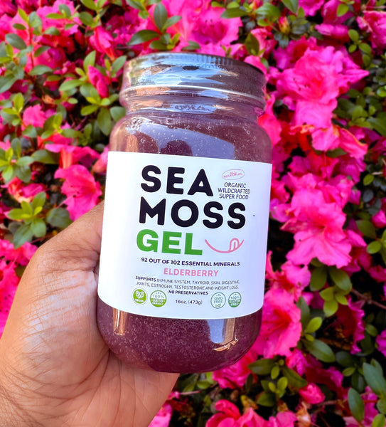 Flavored Sea Moss Gel - Dr. Sebi Inspired 100% Raw Organic - Wild