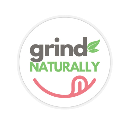 Grind Naturally Kiss-Cut Sticker