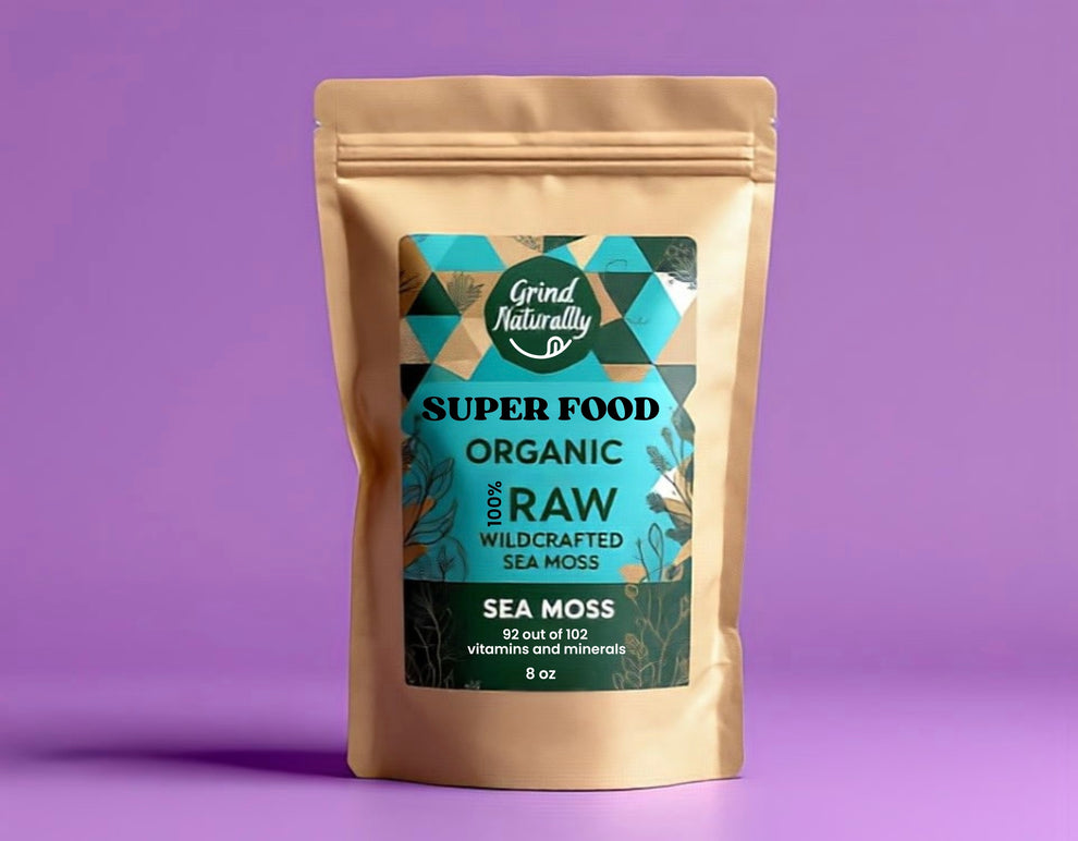Raw Organic Sea Moss – Grind Naturally Organics