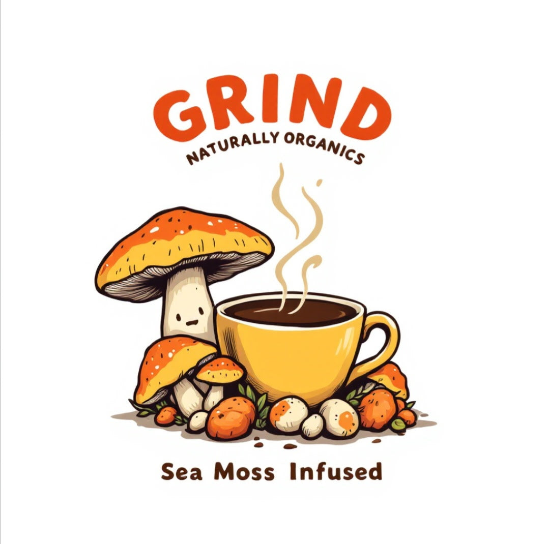 Famous Mushroom Coffee Infused w/ Sea Moss