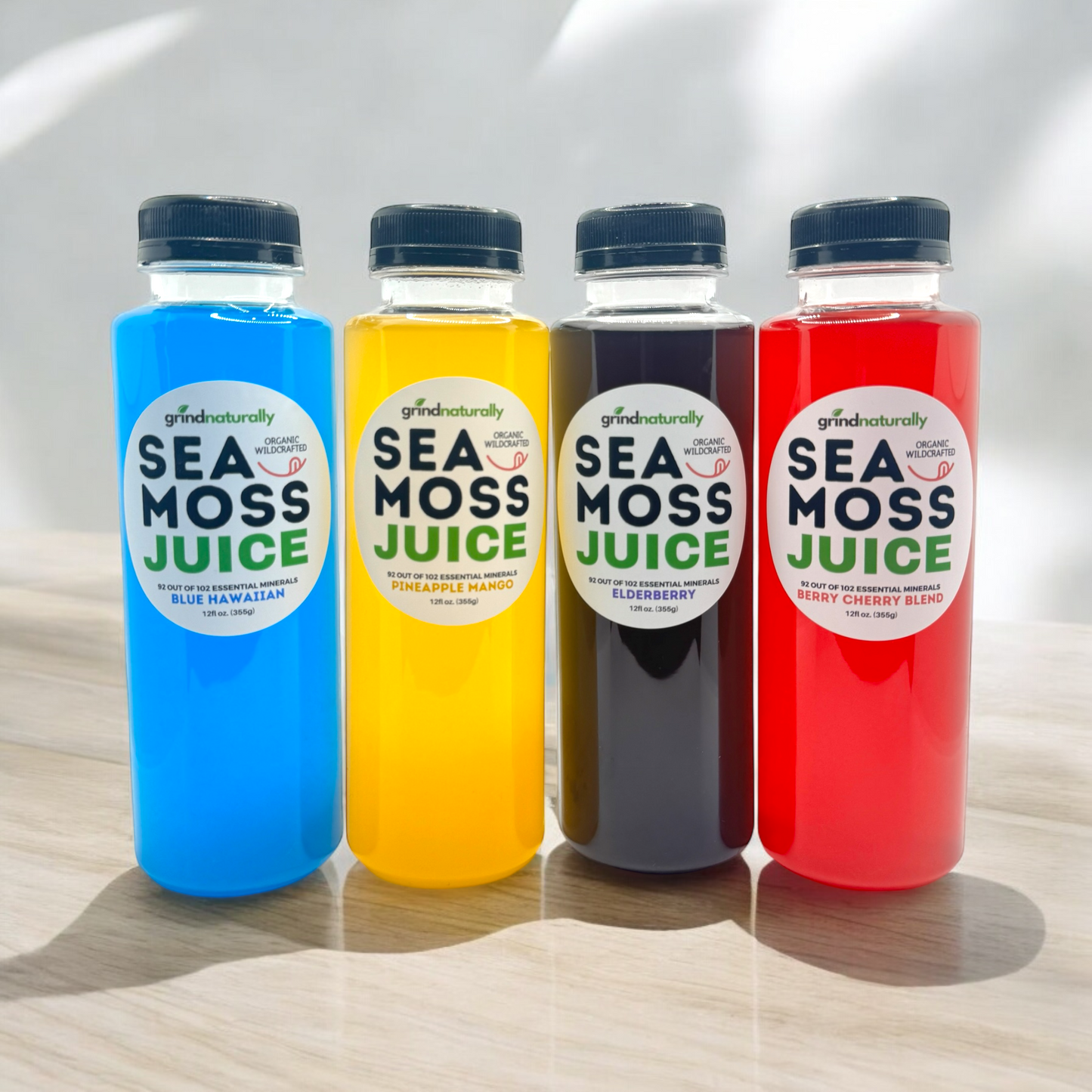 One Sea Moss Infused Juice - Organic Antioxidant Wellness Juice With Vital Nutrients